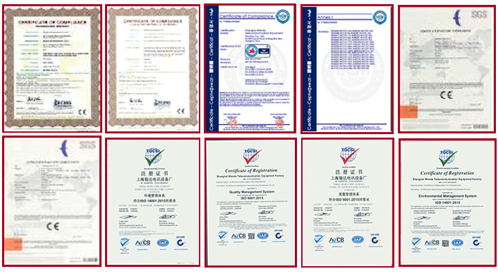 權威認證：本廠已通過ISO9001:2015國際質量管理體系認證、本廠已通過ISO14001:2015環境管理體系認證、產品符合CE標準